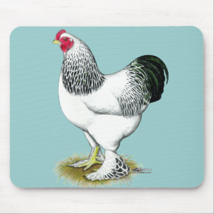 Brahma: Light Rooster Mouse Pad