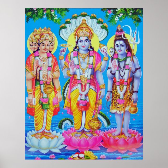 brahma-vishnu-mahesh poster (Front)