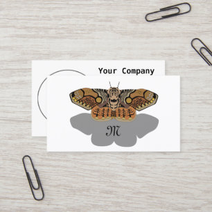 Brahmin Moth Monogram Business Card