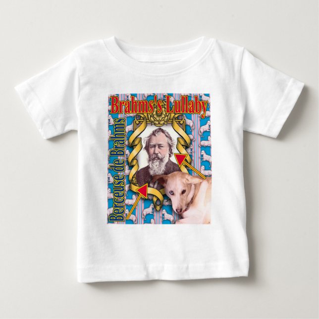Brahms's Lullaby Baby T-Shirt (Front)