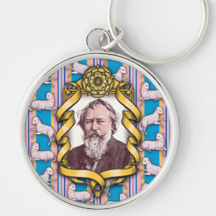 Brahms's Lullaby Keychain