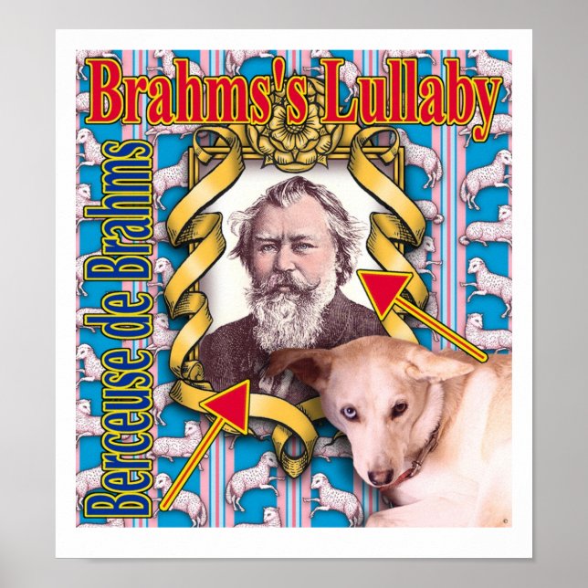 Brahms's Lullaby Poster (Front)