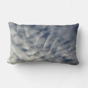 braided clouds lumbar pillow