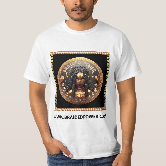 Braided Power Gold T-Shirt (Front)