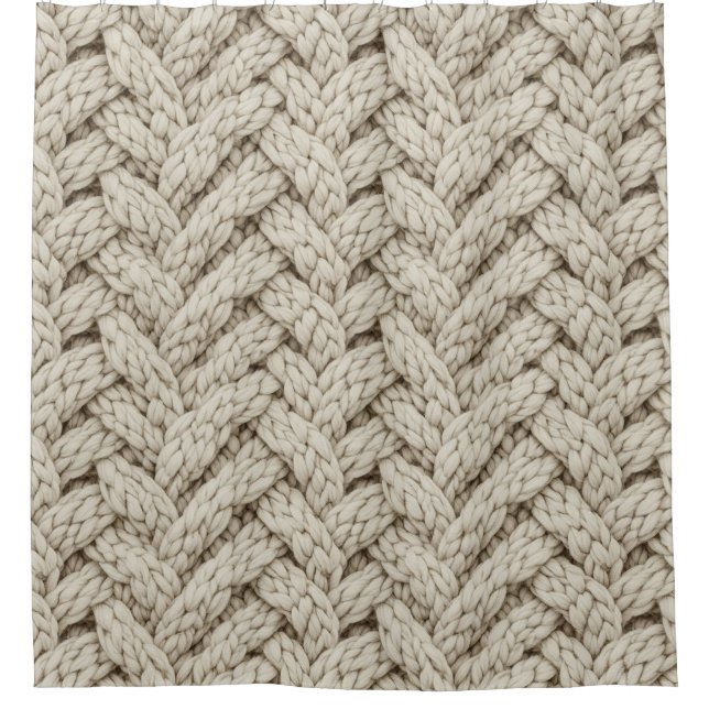 Braided Thread Knit Texture – Warm Beige (2) (Front)