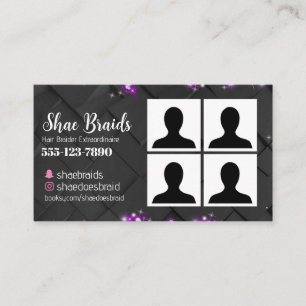 Braiding Photo Carte de visite