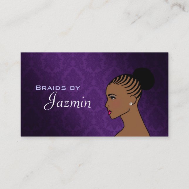 Braids Business Cards (Front)