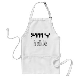 Braille Me Standard Apron