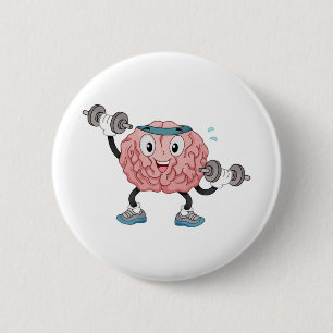 Brain ! 2 inch round button