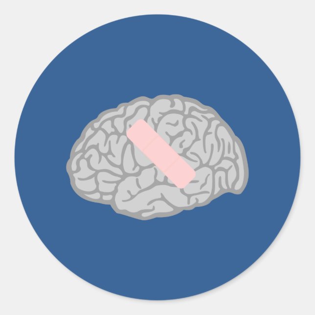 Brain-Ache Sticker (Front)