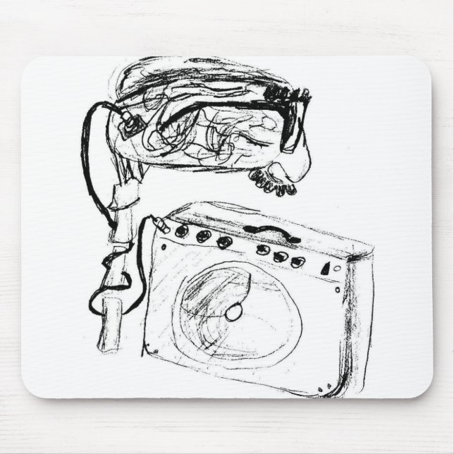 Brain Amp Mouse Pad (Front)