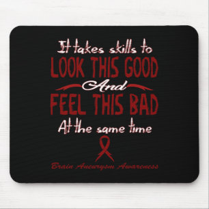 Brain Aneurysm Awareness 3 Mouse Pad