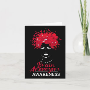 Brain Aneurysm Awareness Brain Surgery Supporter G Card