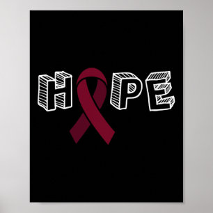 Brain Aneurysm Awareness Hope Poster