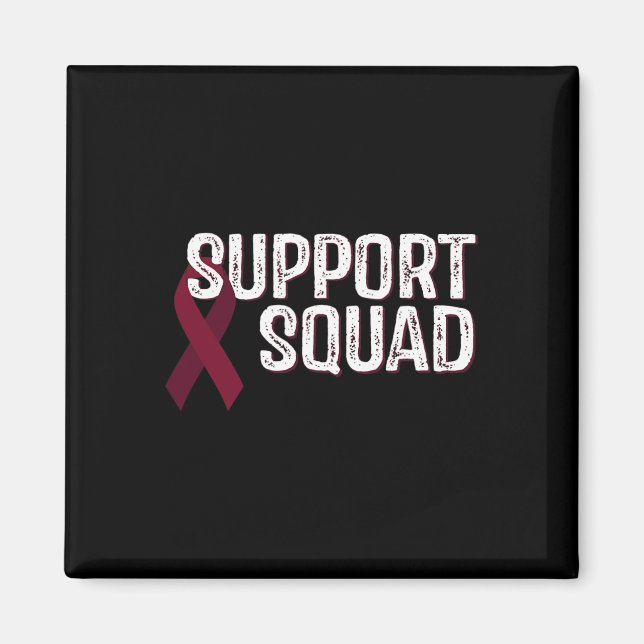 Brain Aneurysm Awareness Support Squad 1 Magnet (Front)