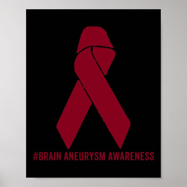 Brain Aneurysm Awareness  Survivor  Poster (Front)