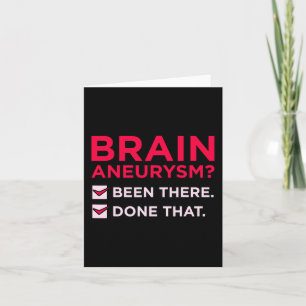 Brain Aneurysm Been There Awareness Month Support  Card
