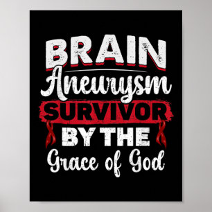 Brain Aneurysm Survivor Awareness Month Support Gr Poster