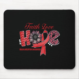 Brain Aneurysm Survivor Awareness Month Supporter  Mouse Pad