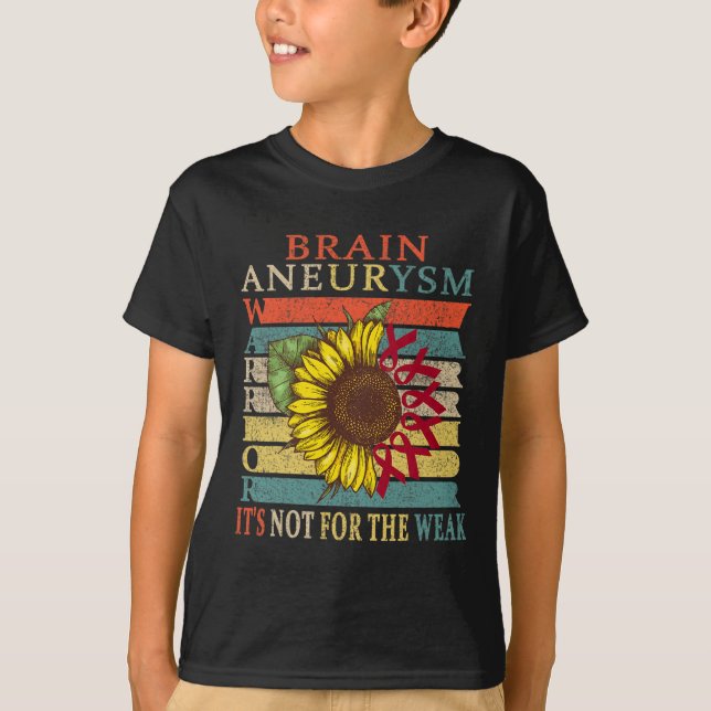 Brain Aneurysm Warrior 2 T-Shirt (Front)