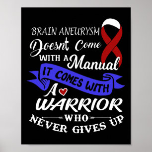Brain Aneurysm Warrior Poster