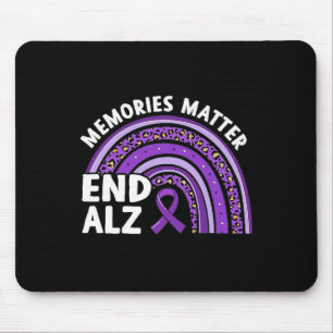 Brain Awareness Memories Problem Purple Rainbow  Mouse Pad