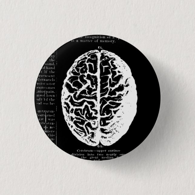 Brain button (Front)