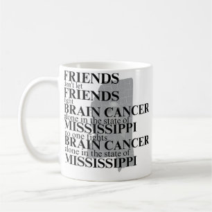 Brain Cancer Awareness in Mississippi  Coffee Mug