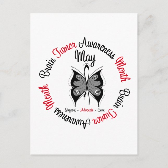 Brain Cancer Awareness Month - May Postcard (Front)