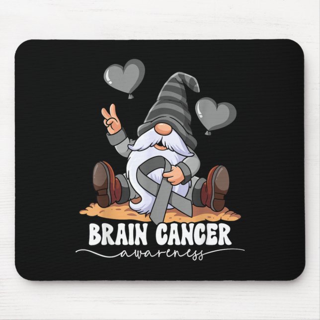 Brain Cancer Awareness Mouse Pad (Front)