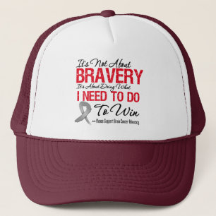 Brain Cancer Battle Trucker Hat