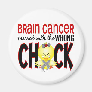Brain Cancer Messed With The Wrong Chick Magnet