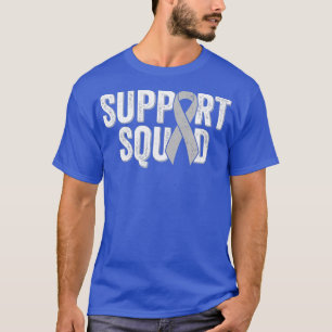 Brain Cancer Support Squad - Friend Family T-Shirt