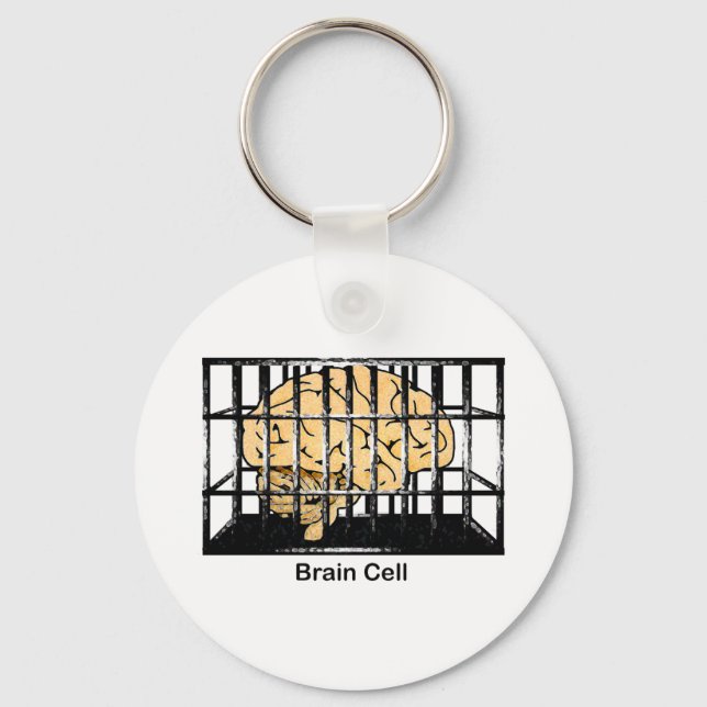 Brain Cell Keychain (Front)