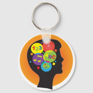 Brain Child Keychain