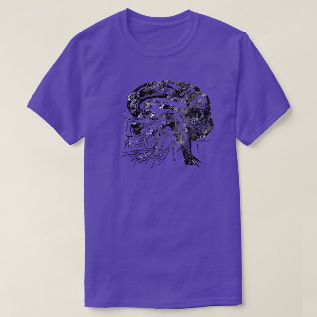 Brain cranial nerves T-Shirt (Design Front)