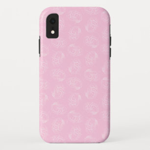 Brain Diagram Print Pattern Vintage Brains Design iPhone XR Case