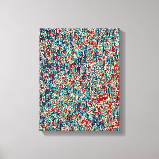 Brain Drops - HIGH RESOLUTION Wrapped Canvas (Front)