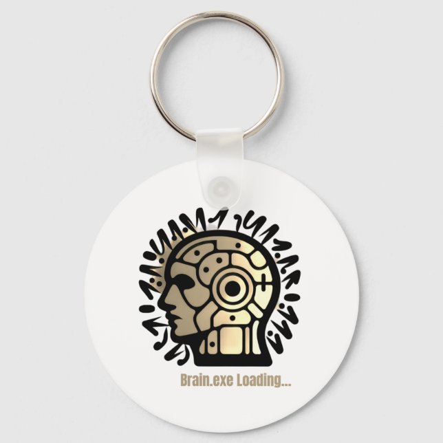 Brain.exe Loading… Keychain (Front)