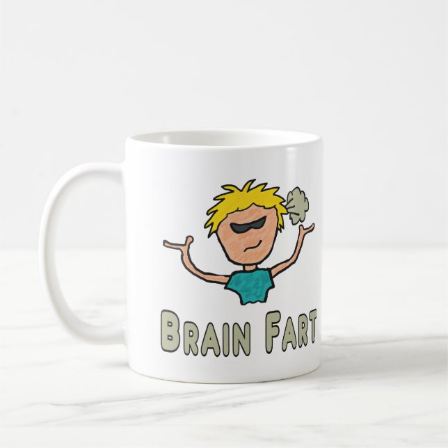 Brain Fart Coffee Mug (Left)