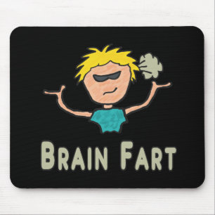 Brain Fart Mouse Pad