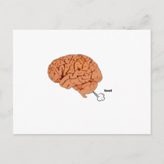Brain fart postcard