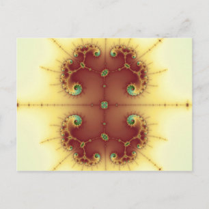 Brain - Fractal Postcard
