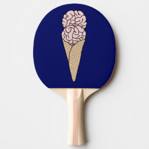 Brain Freeze Ice Cream Ping Pong Paddle