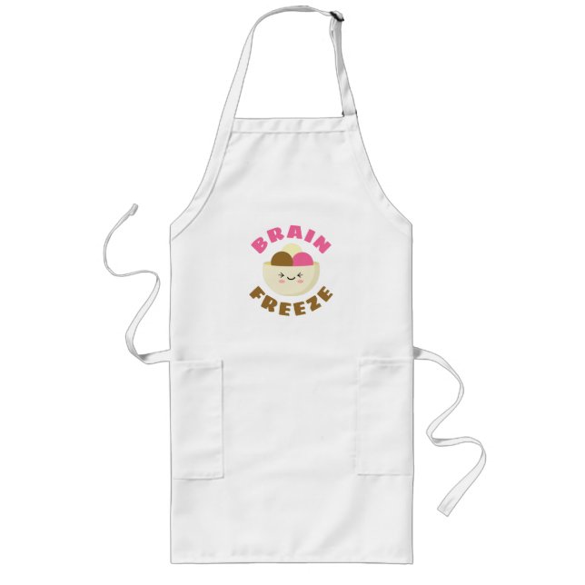 Brain Freeze Long Apron (Front)