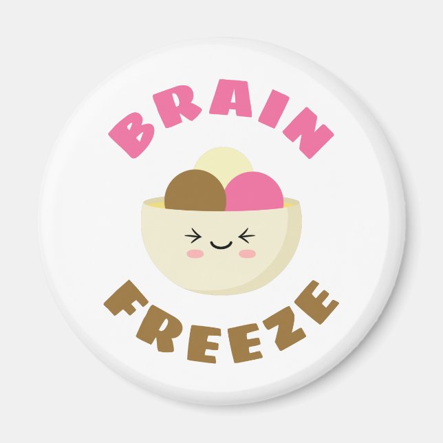 Brain Freeze Magnet (Front)