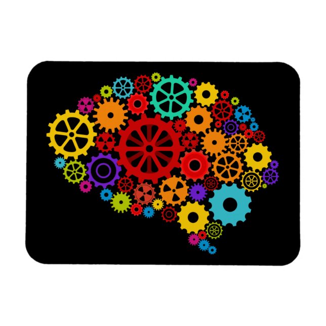 Brain Gears Flexible Magnet (Horizontal)