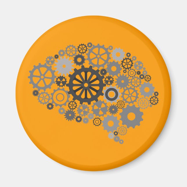 Brain Gears Magnet (Front)