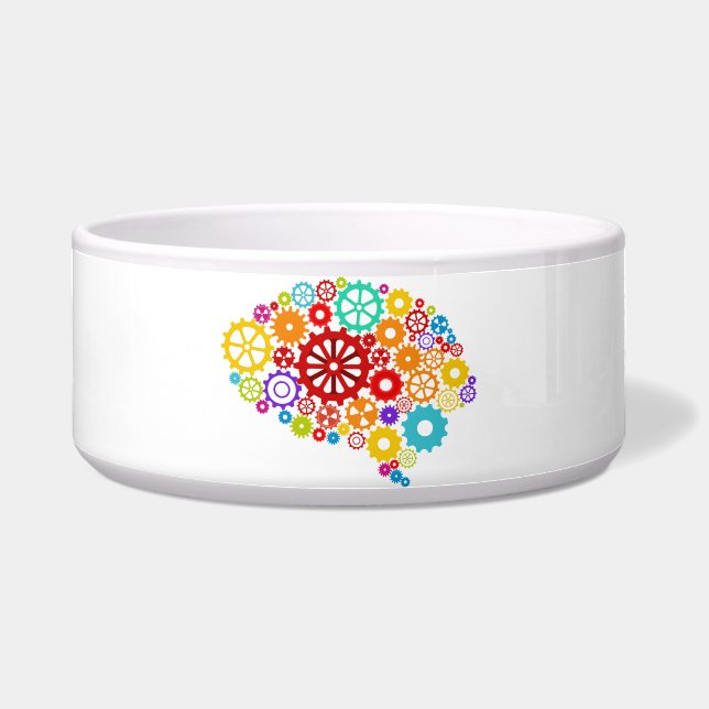 Brain Gears Pet Bowl (Front)