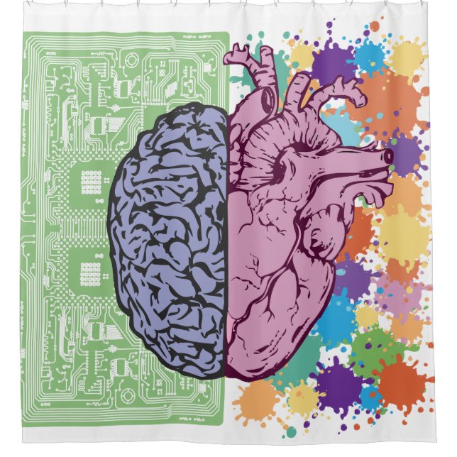 Brain heart balance emotion (Front)